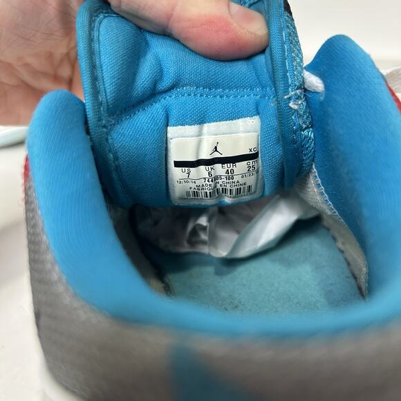 Nike Air Jordan 1 Retro Low “N7/White Blue” - Picture 8 of 8